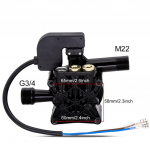 2500W 20MPa / 2900PSI K&otilde;rgsurve Iset&auml;ituv Diafragmavee pump Pesumasin Puhastusmasin Autopesula Pump Pihusti