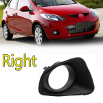 1PCS Right For Mazda 2 Demio M2 2007-2009 Front Bumper Fog lamp cover black
