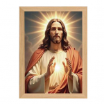 Helendav pildiraami valgusti LED usulise kunsti &ouml;&ouml;lamp kodu seinale ja lauale dekoratiivsed tuled S&uuml;nnip&auml;evad J&otilde;ulud Lihav&otilde;tted P&uuml;hadekaunistus J