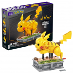 Mega Bloks Pikachu Liikuv Pikachu Klots 1095 Vanus 12 ja HGC23 Pok&eacute;mon Jookseb! Komplekt, T&uuml;kid, &Uuml;les,