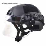 MICH2000 Taktikaline kiiver l&auml;bipaistva visiiriga