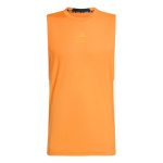 Adidas Les Mills G Tk Spordifitness &Uuml;mmargune kaelus Kitsas l&otilde;ige Varrukateta Kiiresti kuivav T-s&auml;rk Meeste pealsed KS5910 M orange
