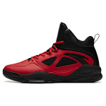 Anta Bastard Cushioning Breathable High top Basketball Shoes Men's Red Black 91931109-3 41