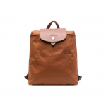 Longchamp Le Pliage Green 26 Kokkupandav Kl&otilde;pskinnitusega T&otilde;mblukuga Seljakott Mini Naiste seljakott Pruun 1699919504 Brown