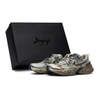 Nike V2K Run Abrasion Resistant Low top Casual Running Shoes Unisex Green Brown FD0736-100(Team80-S-BOX) 35.5