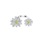 Swarovski Igavene Lillega Avatud S&otilde;rmus Naiste s&otilde;rmus H&otilde;bedane 5512656 55