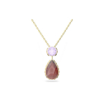 Swarovski Orbita Kaelakee Veetilk L&otilde;ikega Imitatsioonikristall Naiste kaelakee Kuldne 5619786 Box+Shopping Bag (Random Color)
