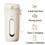 10 teraga elektriline kaasaskantav blender 350 ml mahlapress puuviljamikserid USB laetav smuutimahlapressi tassi pressimismasin