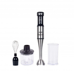 Houselin Blender 4-in-1 K&auml;sik&auml;sna, Elektriline Mikser 1000W, K&auml;siblender, Hakkija Roostevabast Terasest Labad EU Plug must