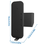 Uksekella vihmakate Veekindel metallist vihmakate RFID-p&auml;&auml;sukontrolli klahvistiku s&otilde;rmej&auml;ljekontrolleri jaoks Wifi uksekella vihmakindel