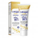 Valgendav p&auml;ikesekaitsekreem n&auml;ole kollageeniga SADOER COLLAGEN WHITENING SUNSCREEN SPF 50 PA+++ - 40 g