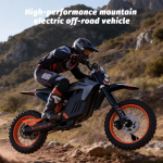 Ebike Y88 3000W Mootor 48V 30AH Aku, M&auml;gi Maastikuratas Elektriline Mootorratas, Tippkiirus 55 km/h H&uuml;drauliline Ketaspidur, Elektriline Mootorratas 3000W 48V 30AH must