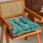 Boho etnilise stiiliga puuvillane linane p&otilde;randapadi paksult polsterdatud tatami aknalaua pufk libisemiskindel &uuml;hiselamu dekoratiivne meditatsioonipadi 40x40 cm