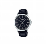 Casio STANDARD seeria 50m veekindel kvartsmehhanism nahkrihm Jaapani ja Korea kell meeste kell must sihverplaat MTP-E150L-1B must
