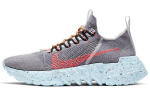 Nike Space Hippie 01 Vast Grey Hyper Crimson CQ3986-001 36.5