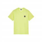 Stone Island L&uuml;hema varrukaga T-s&auml;rk Sidrun Meeste Topid Kollane 761524113-V0031 S