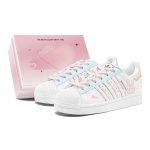 Adidas Originals Superstar 2 Porgandi K&uuml;&uuml;lik Madalad Rula Kingad Unisex Roosa Sinine IH8659(TeamS1-S-BOX) 35⅔
