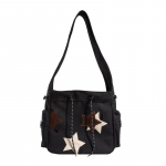 L&otilde;uendist kott Naiste suure mahutavusega riidest kott Star Academy stiilis &otilde;lakott Crossbody kott