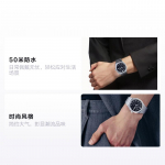 CASIO Standard seeria Veekindel 50 meetrit Moodne stiil Kvartsterasest rihm Meeste k&auml;ekell Must sihverplaat MTP-E735D-1AV must