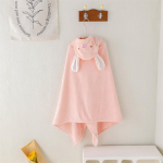 Laste pl&uuml;&uuml;s kapuutsiga vannir&auml;tik Multifilm Coral Velvet Baby Absorbent Kiiresti kuivav kapuutsiga Cape hommikumantel Armas kapuutsiga vannir&auml;tik
