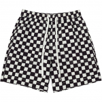 Vans x RIROO Vabaaja l&uuml;hikesed p&uuml;ksid Naiste Must Valge Ruuduline VN000QF7FBA M