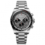 LONGINES Concas seeria automaatne mehaaniline liikumine 100 meetrit veekindel meeste k&auml;ekell &Scaron;veitsi kell 42mm hall sihver roostevabast terasest rihm L3.836.4.52.9 hall v&auml;rv