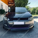 Esistantselg 3 tk VW Polo MK5 MK6 Standard TSI TDI 2010-2021 tuuning kerekomplekti kaitseraud l&auml;ikiv must UV-kattega spoiler MK5-Pre-Facelift