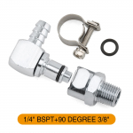 K&uuml;tusebensiini voolikukiir&uuml;hendusega &uuml;henduskomplekt Sobib BMW S1000RR/R/XR R1200GSW/GSW ADV/RTW/RW/RSW Triumph Silver Set C