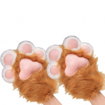 Fursuit K&auml;pad Kindad Saapad Hiiglaslik Kantav Tiib Tarvikud Pl&uuml;&uuml;sm&auml;nguasjad Karvane Cosplay Kass Karu Kingad Armas Kohev Loom Manga Pidu