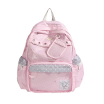 Uus Originaalne Magus Kawaii Ita Kott T&uuml;drukutele Naistele Suure Mahutavusega Kerge Seljakott Ilus Armas &Otilde;pilase Koolikott Reiskott 38X35X14CM roosa