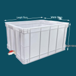 Jun Ding Ying 160L t&auml;isnurkne plastist veepaak gray