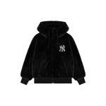 MLB New York Yankees Logo Prindiga Tuulekindel Soe Spordi Sherpa Jakk Unisex jakid must 3AFDB0426-50BKS XS black