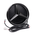 Auto iluv&otilde;re embleem T&auml;he m&auml;rk, Esiv&otilde;re logo Mercedes Benz W204 W205 X253 X156 W176 W177 W167 W246 W117 X167 jaoks, Tarvikud UU7 A-W176 2013-2018 h&otilde;bedane valge v&auml;rv