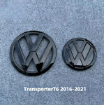 VW VOLKSWAGENile Uus VW T5 T6 Auto Kapott Esiv&otilde;re Embleem Tagumine Pagasiruum Logo Kate Dekoratsioon Volkswagen Transporter T5 T6 jaoks gbhl80 gray