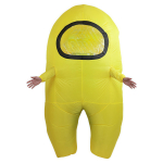 Halloweeni loominguline t&auml;iskasvanute t&auml;ispuhutav astronauti kost&uuml;&uuml;m lavaesinemiseks Child 120-150CM kollane