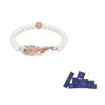 Swarovski Idyllia Roosa kullatooniga kaetud k&auml;ev&otilde;rud Unisex Valge 5663480 S-Original brand box valge