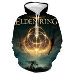Elden Ring 3D Prindiga Huppar - Meeste Mitmek&uuml;lgne Kevad/S&uuml;gis Jakk XS black
