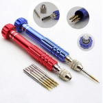 5 in 1 Precision Torx Screwdriver Magnet Set Cellphone Watch Repair Tool Kit 1 sinine