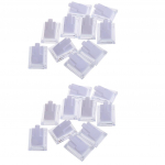 20-osaline s&otilde;rmer&otilde;ngas-ekraani alus, ehtealuse vitriin, valge as described valge