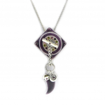 Les Tr&eacute;sors De Lily [C7673] - Collier Cr&eacute;ateur 'Byzance' Violet lilla