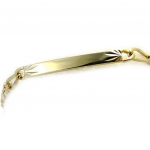 Altesse [M4998] &ndash; kullatud &auml;&auml;rekett  Identity  19 cm 3 mm kuld