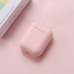 VAORLO Inpods 12 TWS juhtmevabad Bluetooth-k&otilde;rvaklapid Puutetundlikud stereomuusika koos laadimis&uuml;mbrisega V&auml;rvilised k&otilde;rvaklapid k&otilde;ikidele nutitelefonidele roosa