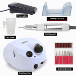 NAILCO Professional Efficient 15w 35000RPM valge lihvimis- ja poleerimismasin k&uuml;&uuml;neviili k&uuml;&uuml;nepuurit&ouml;&ouml;riista jaoks US valge