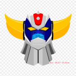 Grendizer Daisuke Umon Iron On Transfers Plaaster r&otilde;ivastel Ise ise pestav T-s&auml;rk termokleebis riietel plaaster