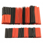 127 tk 2:1 termokahaneva toru &uuml;mbrisega W-rap traadi kaablite komplekt, kaasaskantav mitmev&auml;rviline