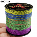 GHOTDA 4 l&otilde;nga &uuml;litugev PE &otilde;ngen&ouml;&ouml;r 300 m mitmekiuline p&otilde;imitud n&ouml;&ouml;r Karpkalap&uuml;&uuml;gi tarvikud 12lb mitmev&auml;rviline