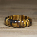 Looduslik tiigrisilm, vulkaan laavakivi, &uuml;mmargune helmestega k&auml;ev&otilde;ru, moeehted, meeste ja naiste k&auml;ev&otilde;ru kingitus 02