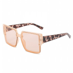 SO&EI Mood Suured ruudukujulised p&auml;ikeseprillid Naiste Retroneedid Dekoratsioonivarjud UV400 Trendikad gradientsed Meeste Sinised Punased P&auml;ikeseprillid