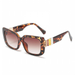 SO&EI Retro Ristk&uuml;lik Luksuslikud Naiste p&auml;ikeseprillid Mood V&auml;rvilised Metallist Dekoratsioonid Prillid Meeste Varjud UV400 Vintage p&auml;ikeseprillid