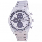 Seiko Discover More Chronograph Solar SSC769 SSC769P1 SSC769P 100M Meestekell valge